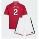 Manchester United Diogo Dalot #2 Replike Domaci Dres za djecu 2026-27 Kratak Rukav (+ Kratke hlače)